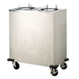 Lakeside 992 Mobile Plate Dispenser, Heated, Adjust-a-Fit®, Two Stack, for  8-3/4 x 9-3/4 to 11-3/8 x 13-1/2 Inch Oval Plates